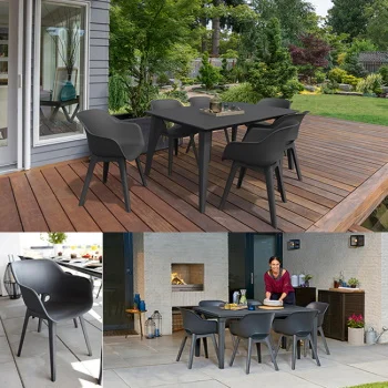 Baštenska stolica Akola, grafit CU 235829-2 Baštenska stolica Akola, grafit CU 235829-2